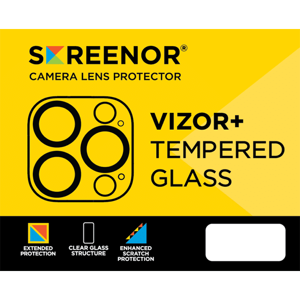 Screenor Vizor+ -kamerasuoja, Apple iPhone 16 Pro / 16 Pro Max