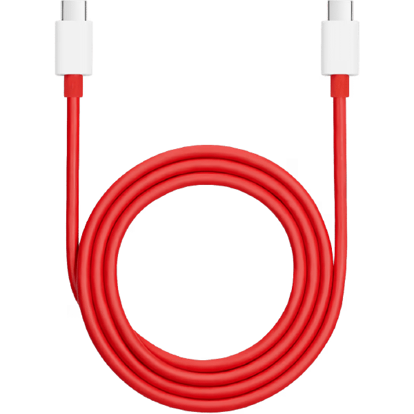 OnePlus USB-C-USB-C-kaapeli 1 m, punainen